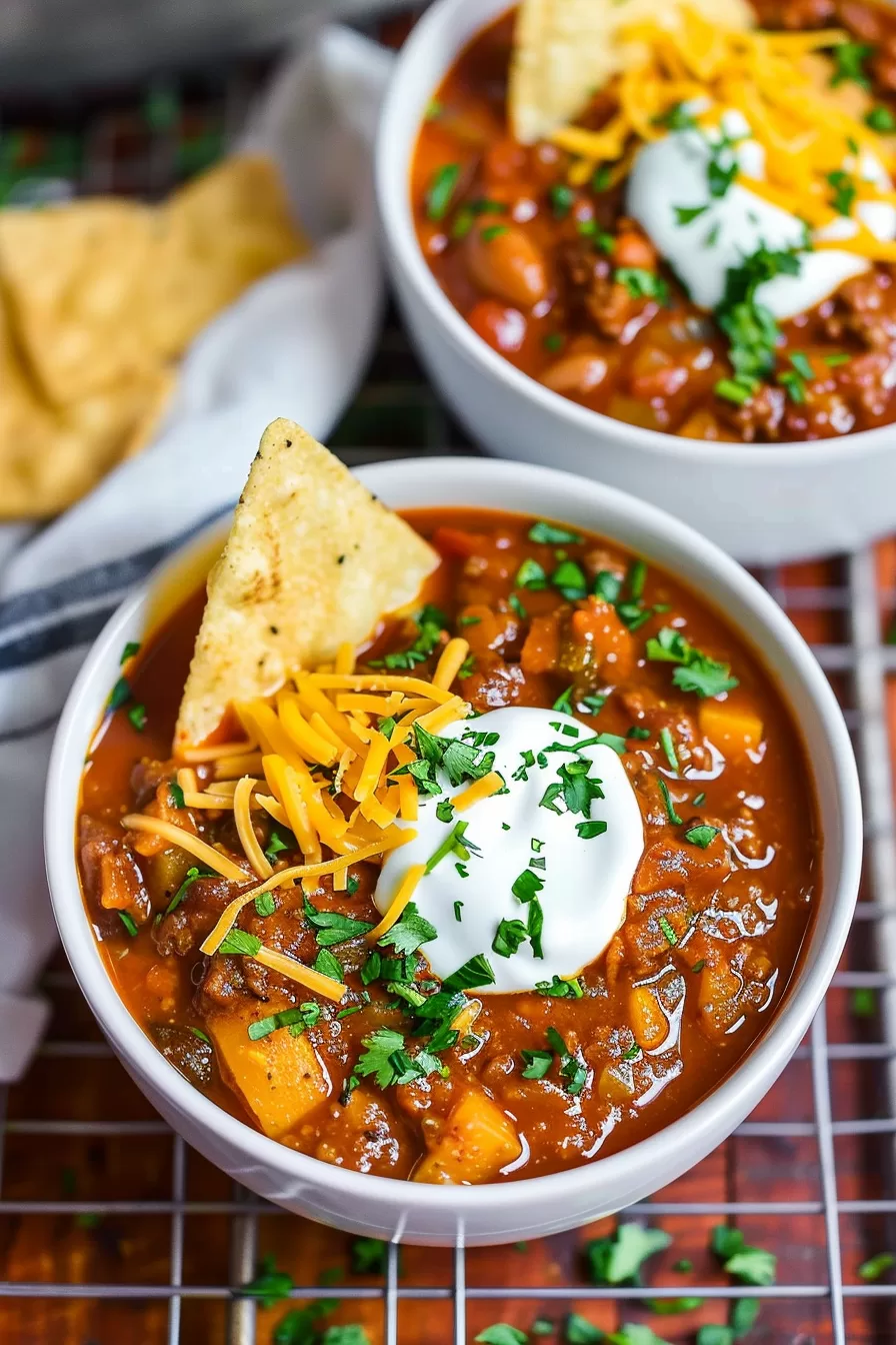 Spiced Pumpkin Chili