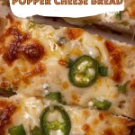 Spicy Jalapeno Popper Cheese Bread