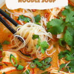 Spicy Thai Red Curry Noodle Soup