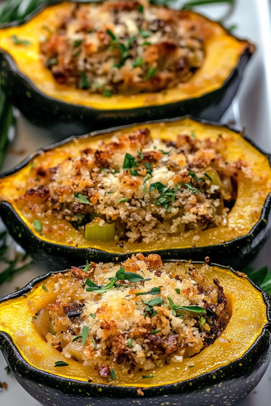 Stuffed Acorn Squash Recipe