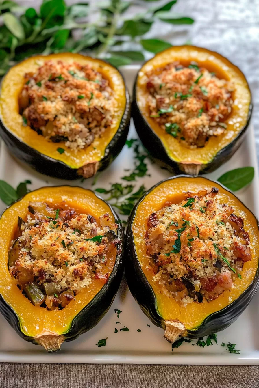 Stuffed Acorn Squash Recipe