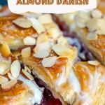 Sweet Cherry Almond Danish