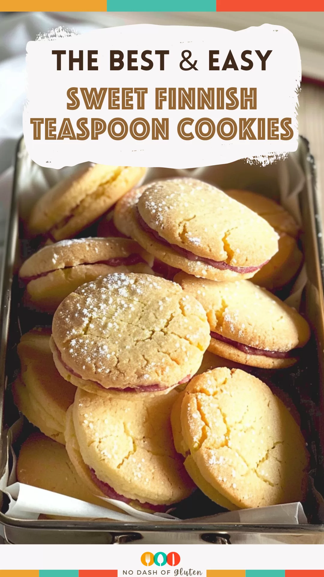 Sweet Finnish Teaspoon Cookies