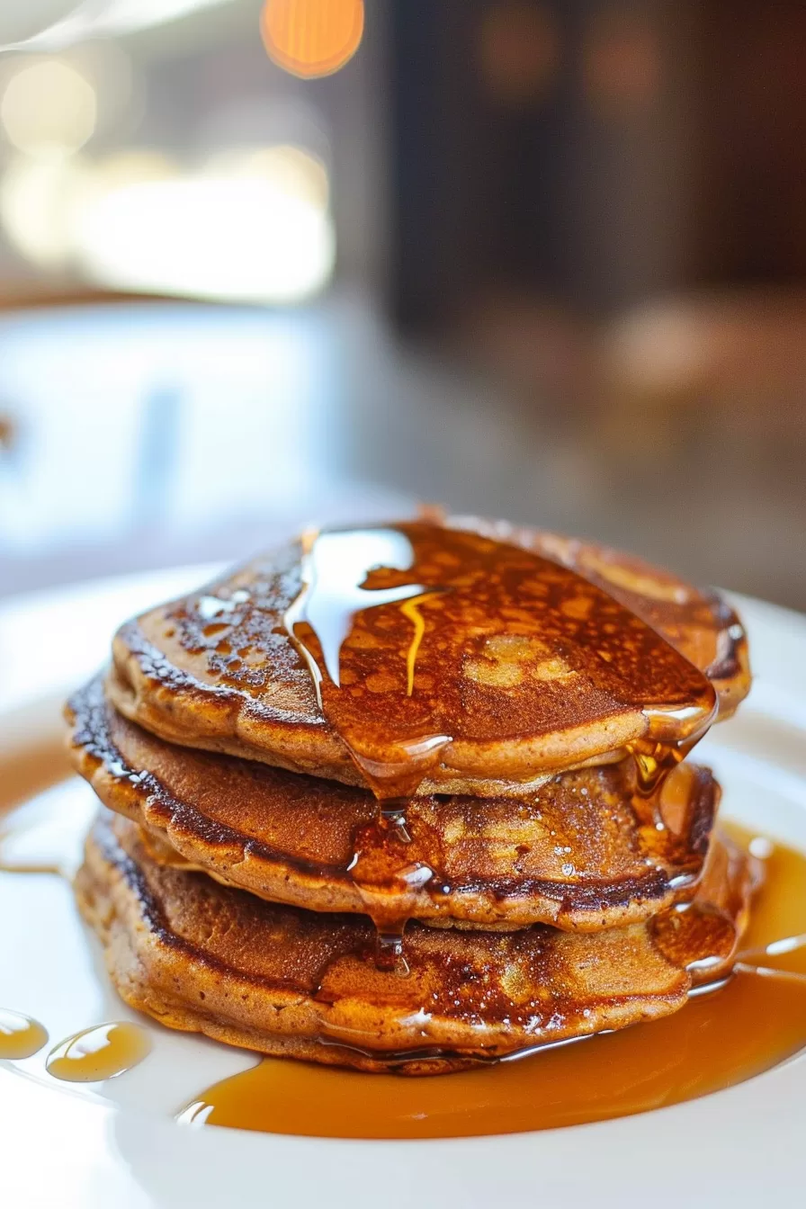 Sweet and Spiced Pumpkin Pancakes