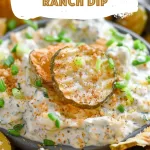 Tangy Fried Pickle Ranch Dip