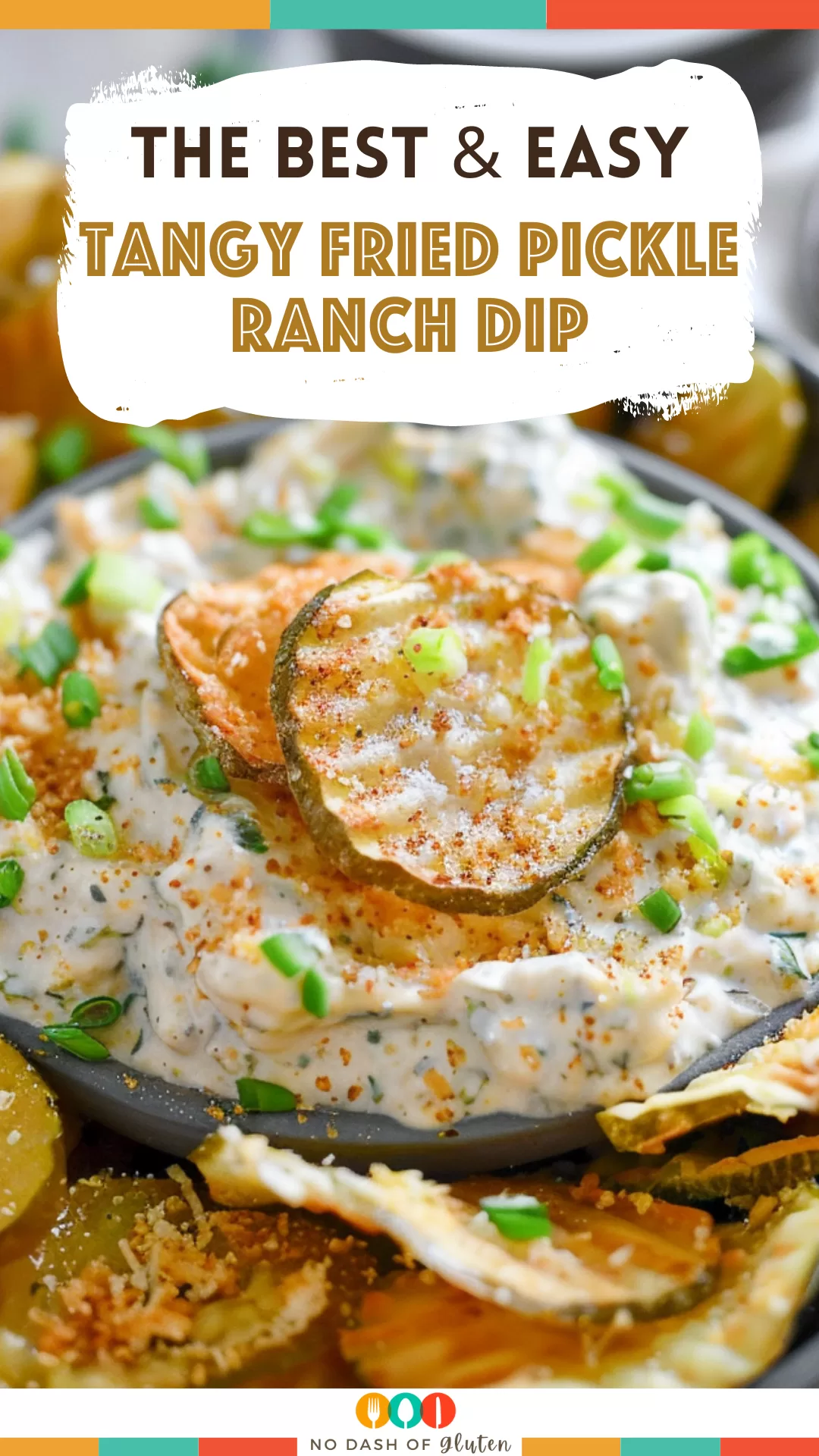 Tangy Fried Pickle Ranch Dip