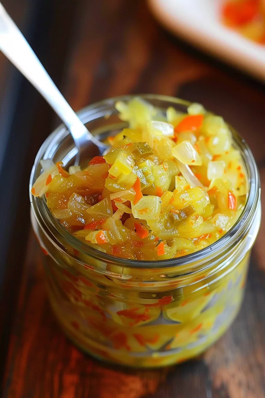 Tangy Pepperoncini Relish