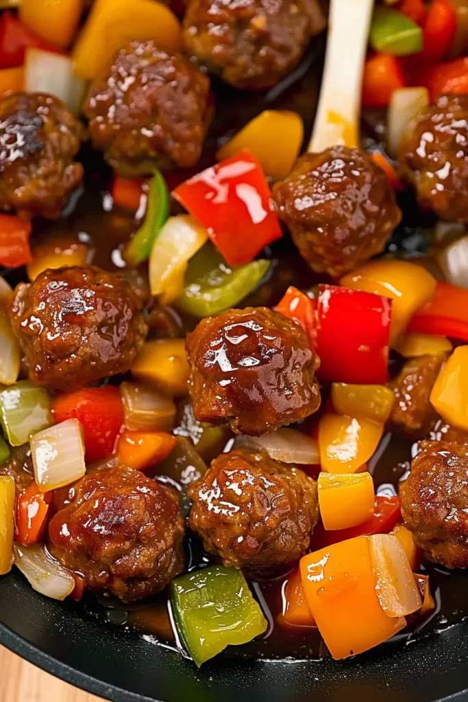 Tangy Sweet and Sour Meatballs