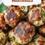 Turkey Zucchini Meatballs