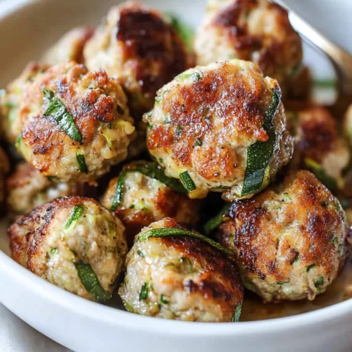 Turkey Zucchini Meatballs