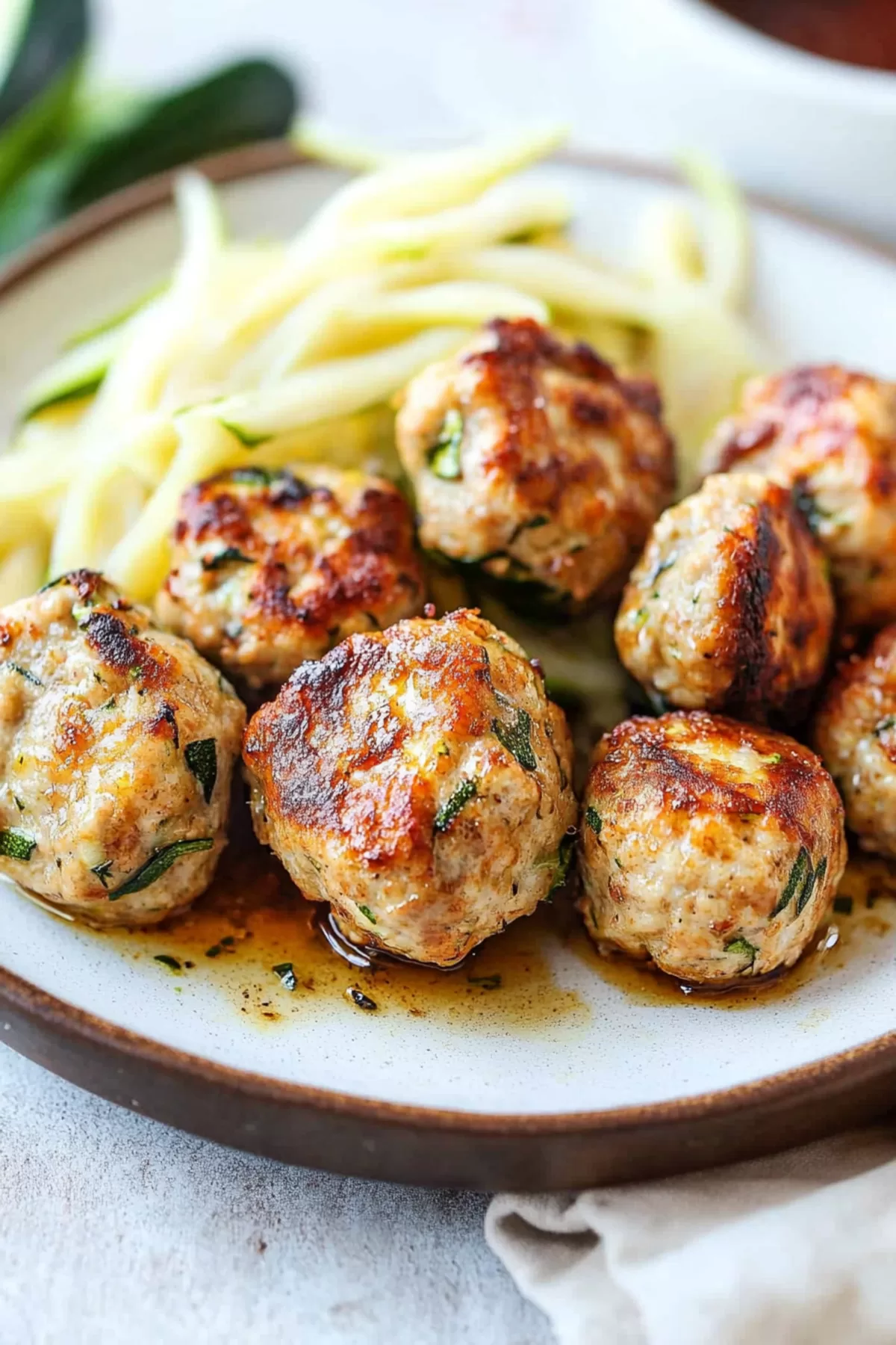 Turkey Zucchini Meatballs