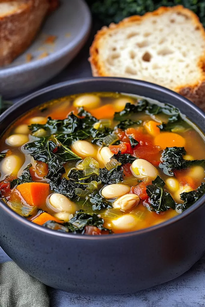 Tuscan White Bean and Kale Soup