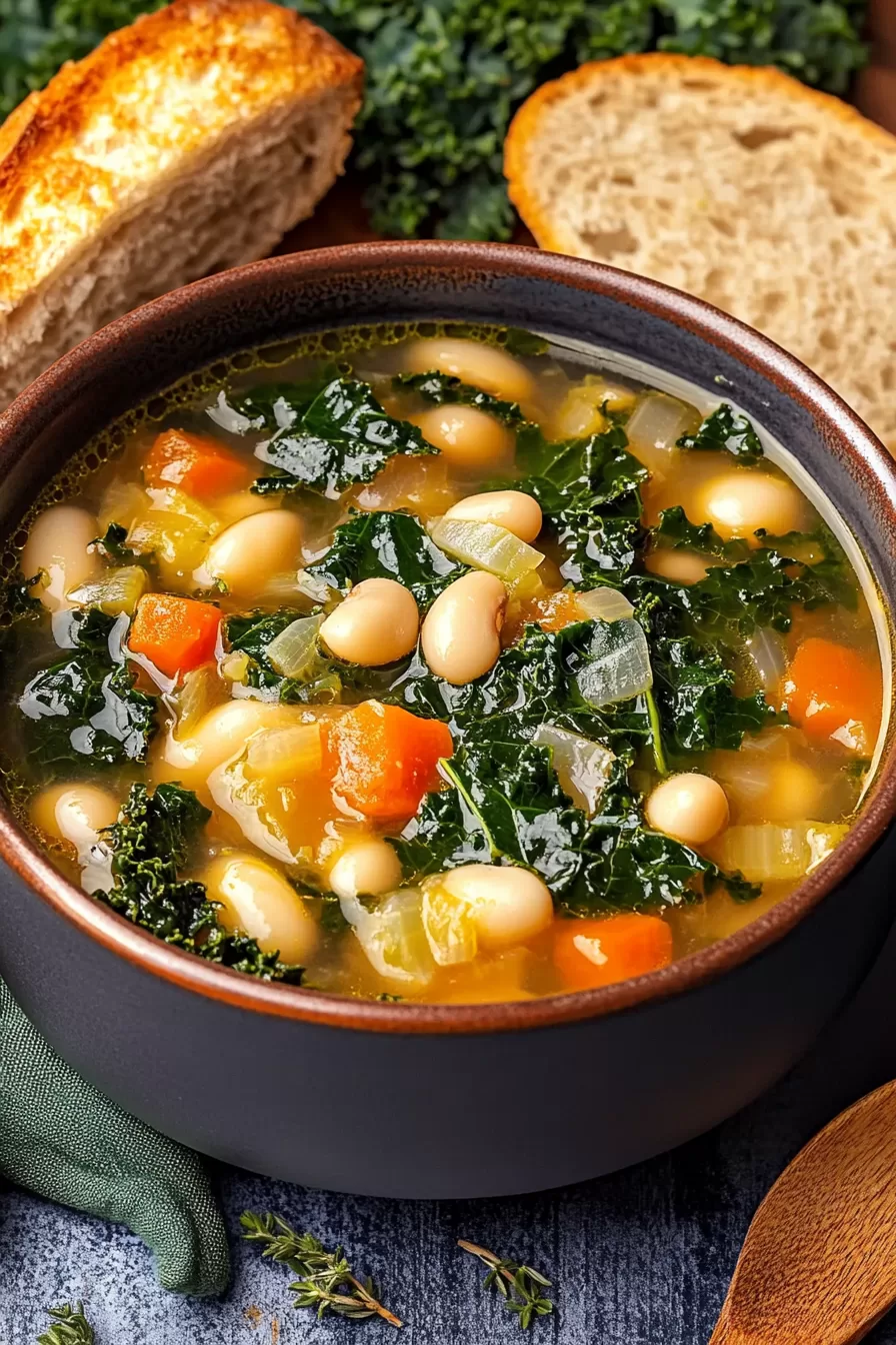 Tuscan White Bean and Kale Soup