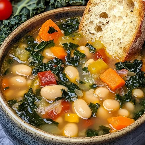 Tuscan White Bean and Kale Soup