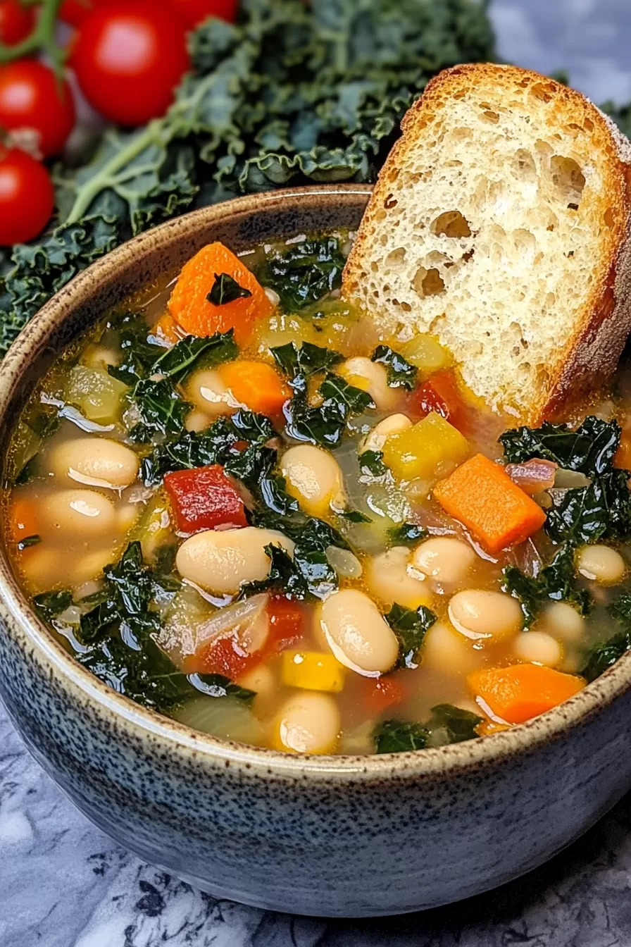 Tuscan White Bean and Kale Soup