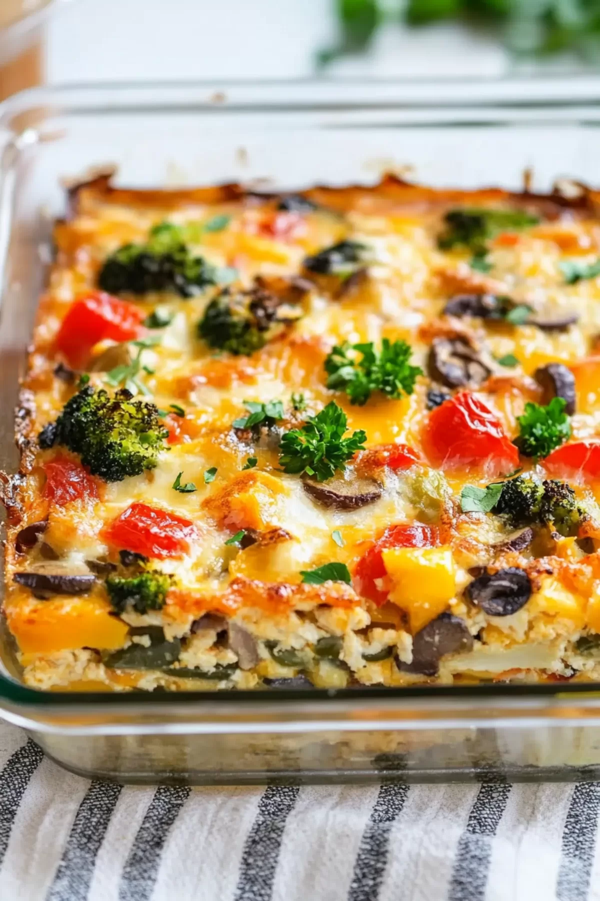 Vegetable Supreme Egg Bake