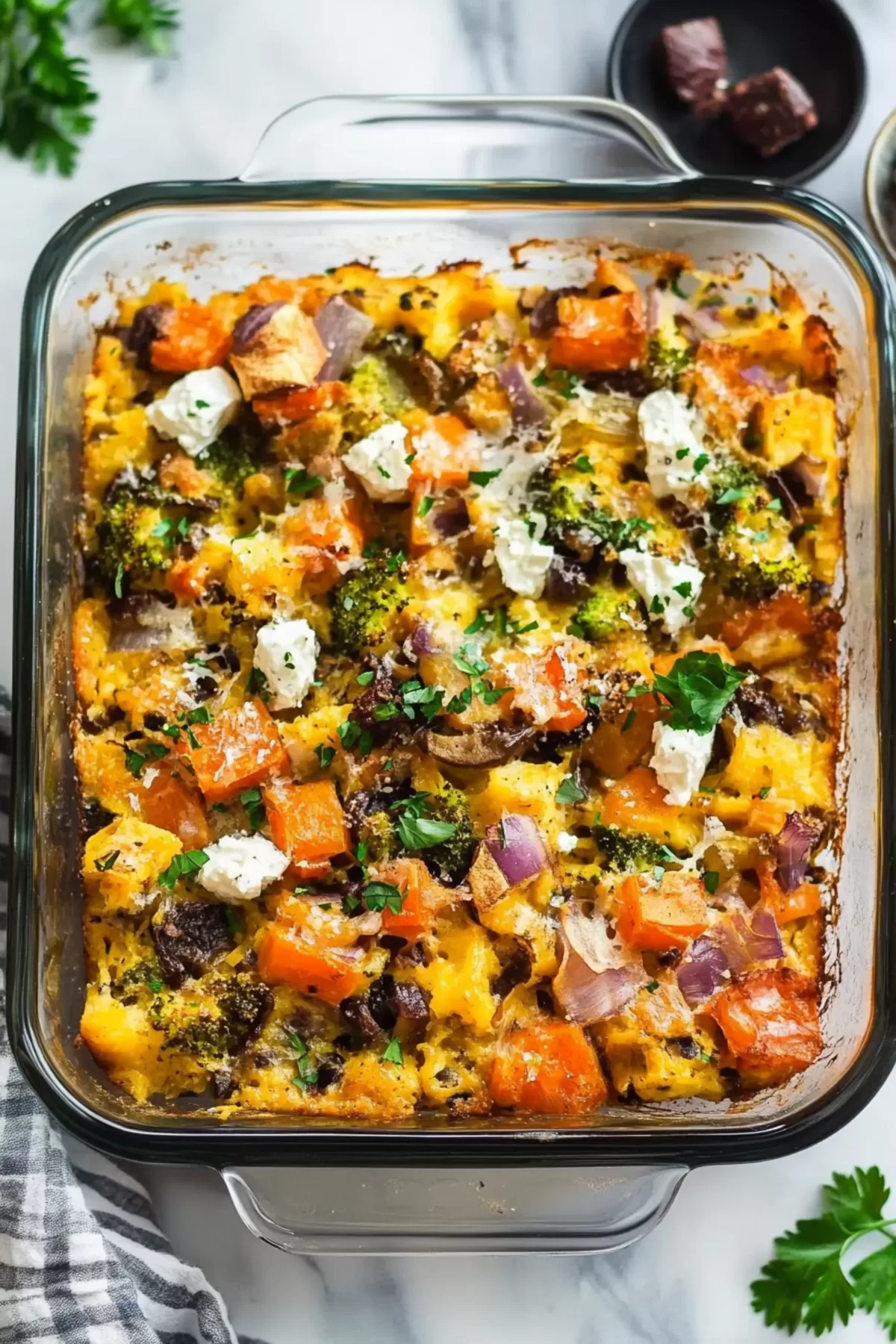 Vegetable Supreme Egg Bake