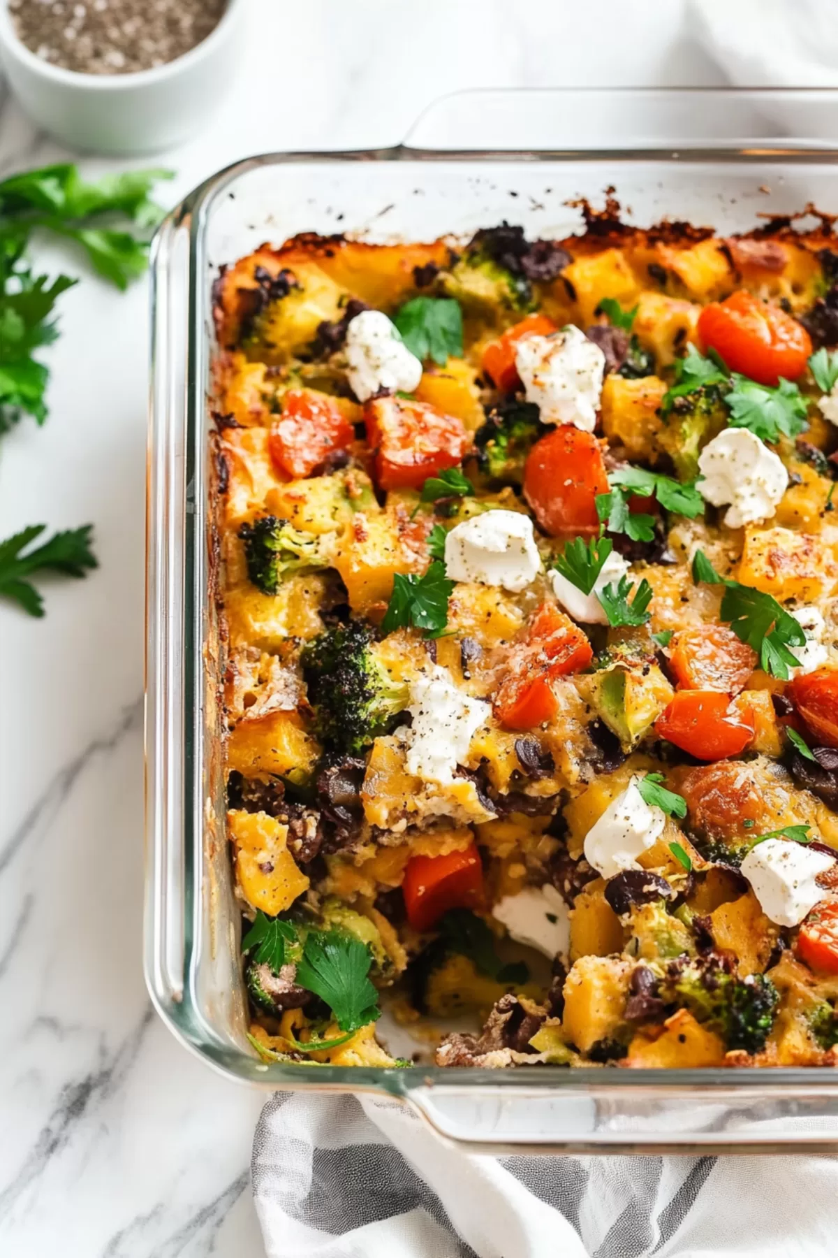 Vegetable Supreme Egg Bake