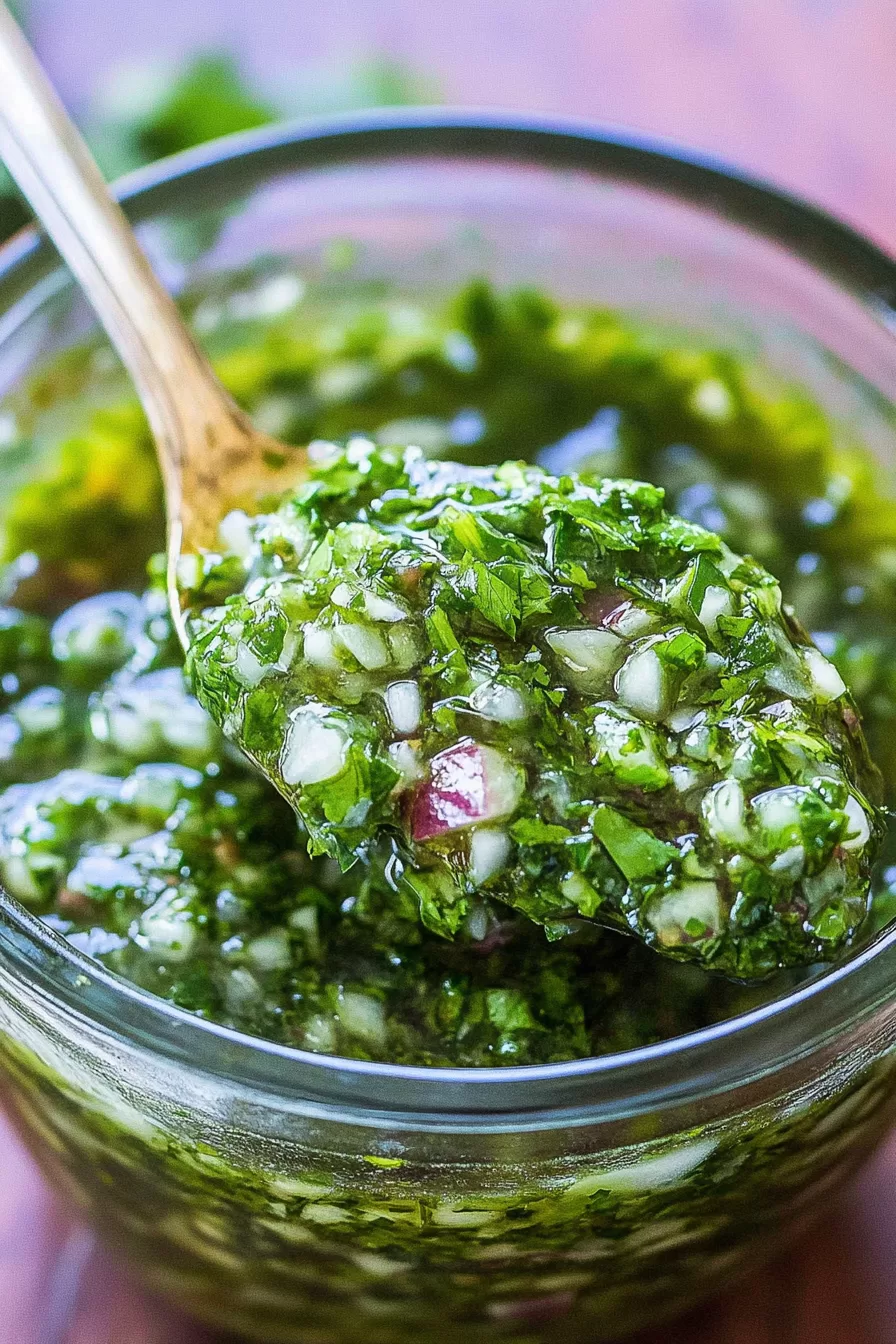 Zesty Cilantro Chimichurri