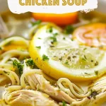 Zesty Lemon Chicken Soup