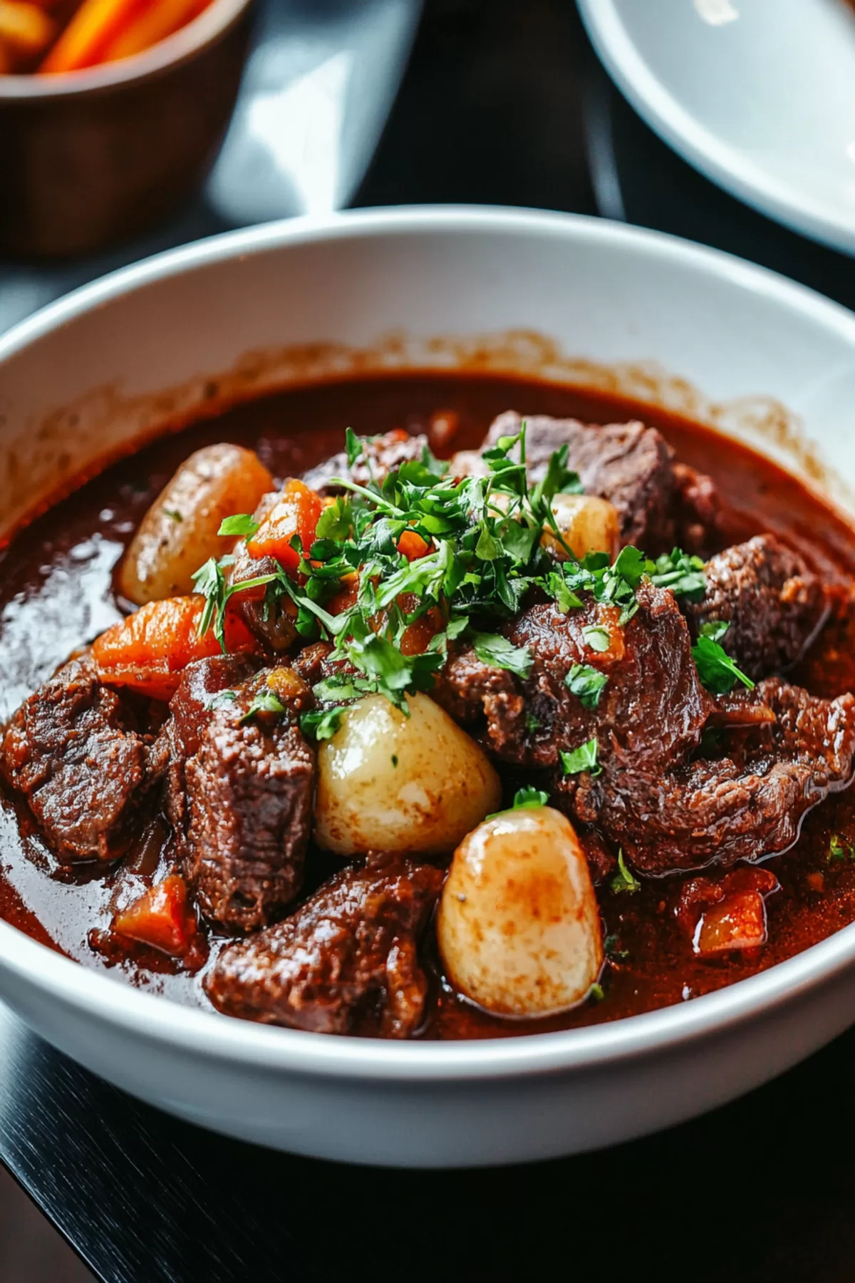 Tender meat and vegetables simmered to perfection in a flavorful broth.