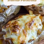 Cheesy French Onion Stuffed Potatoes