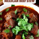 Chile Colorado Mexican Beef Stew