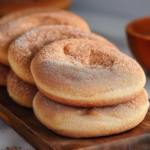 Close-up of churro cookies with a rich cream filling, perfect for dessert lovers.