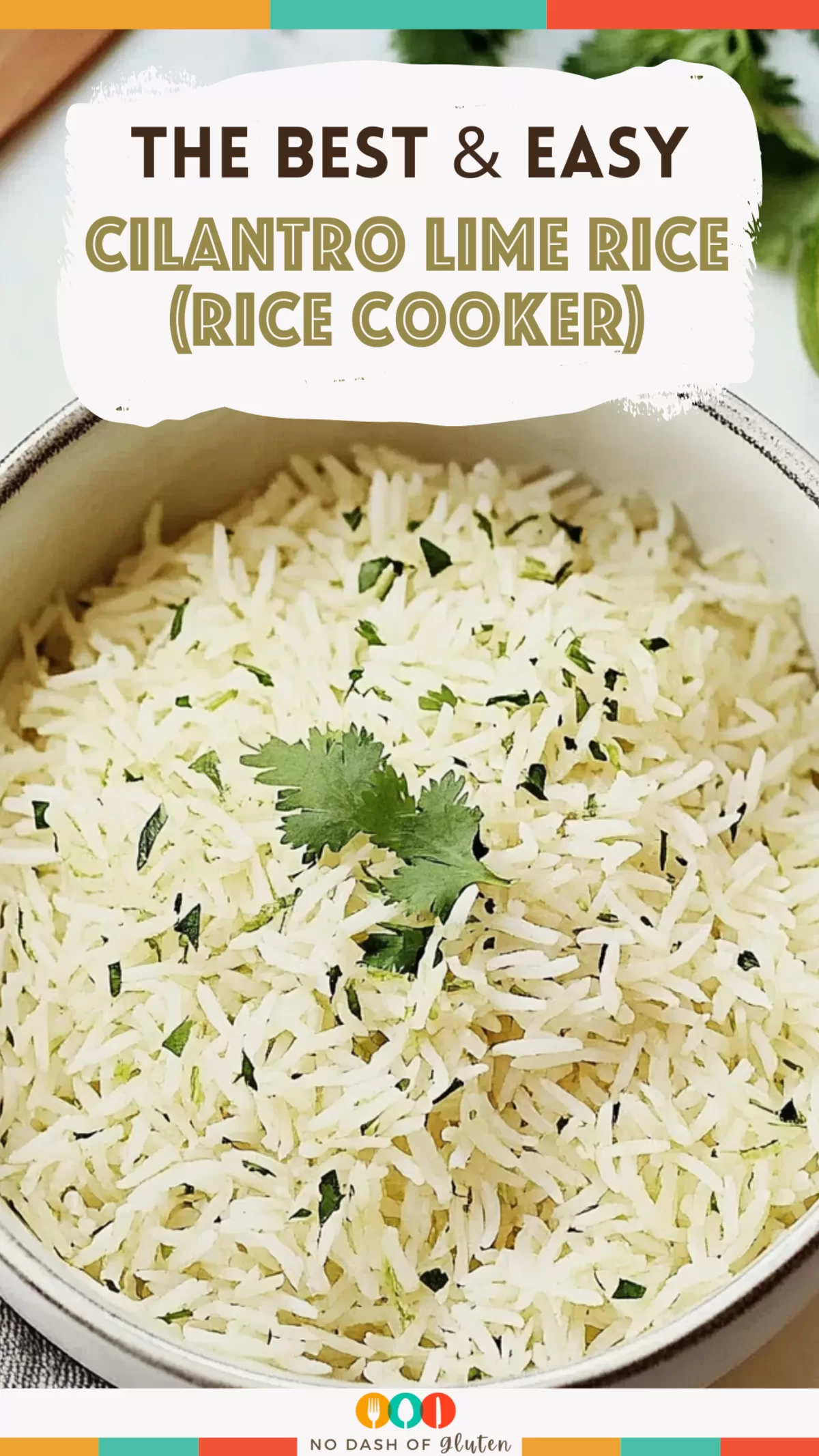 Cilantro Lime Rice (Rice Cooker)