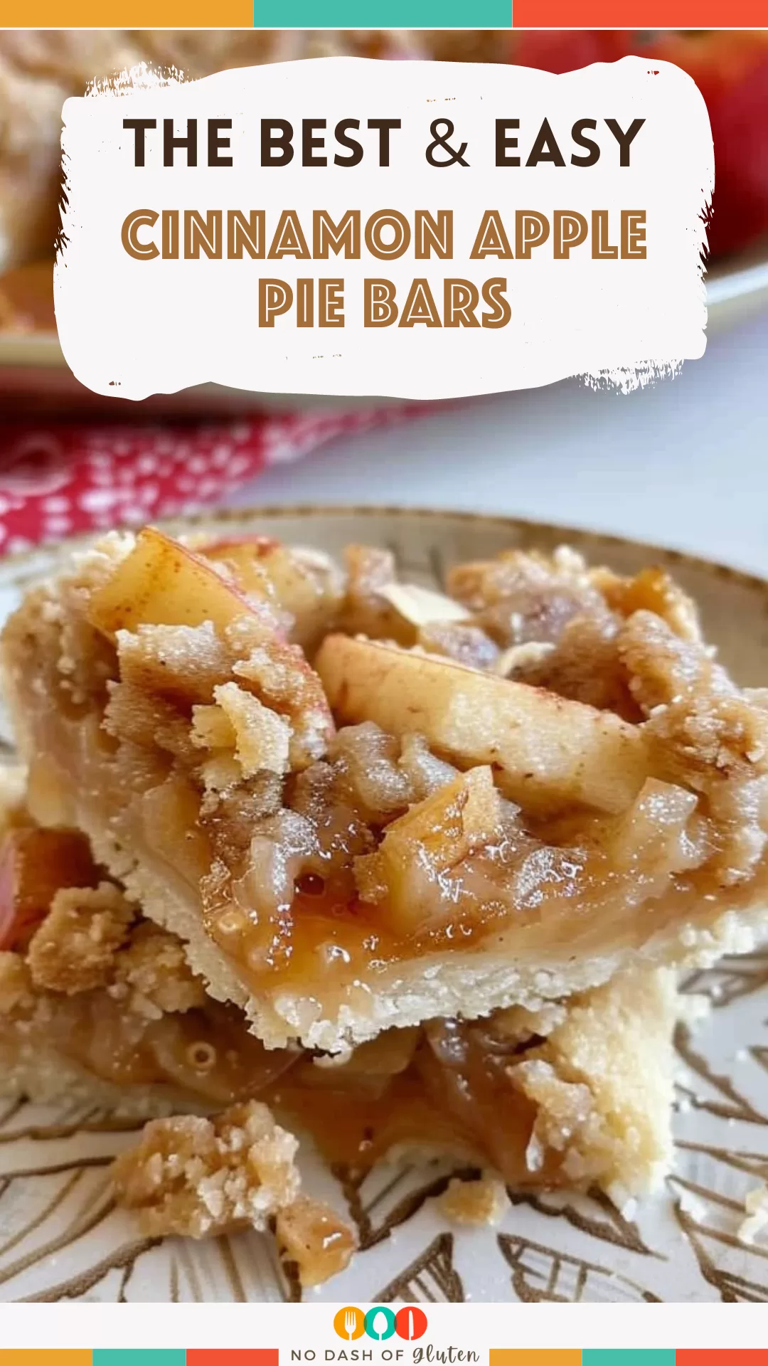 Cinnamon Apple Pie Bars