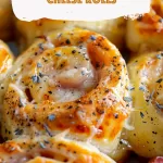 Classic Baked Ham and Cheese Rolls