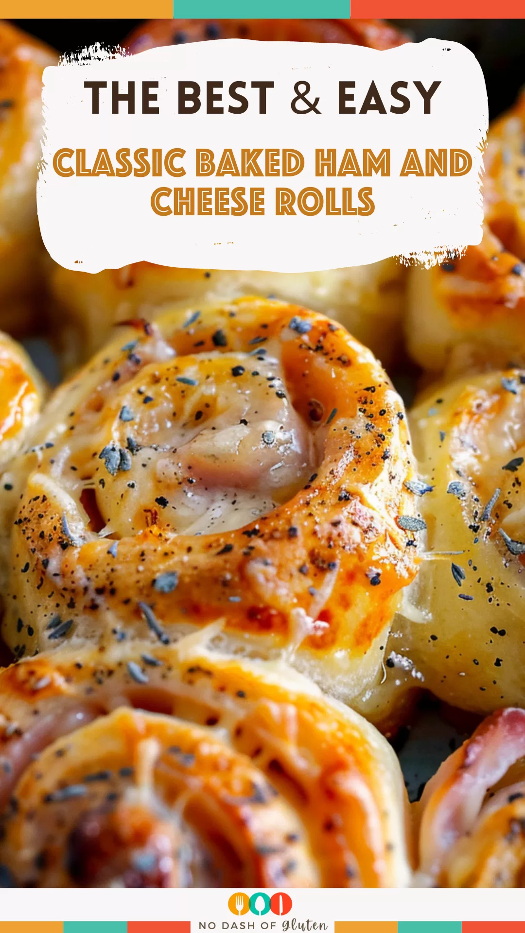 Classic Baked Ham and Cheese Rolls