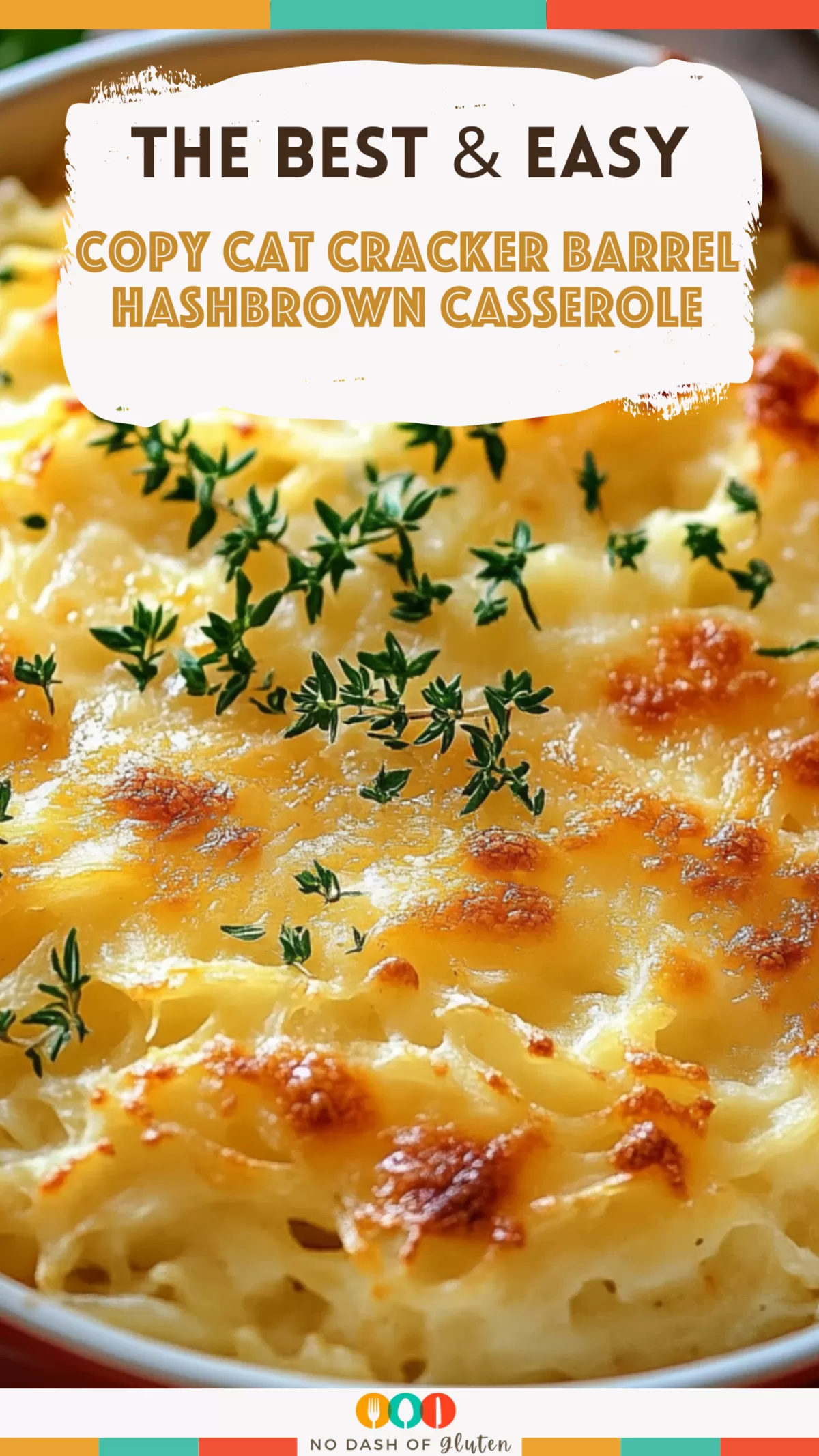 Copy Cat Cracker Barrel Hashbrown Casserole