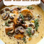 Wild Rice and Mushroom Soup