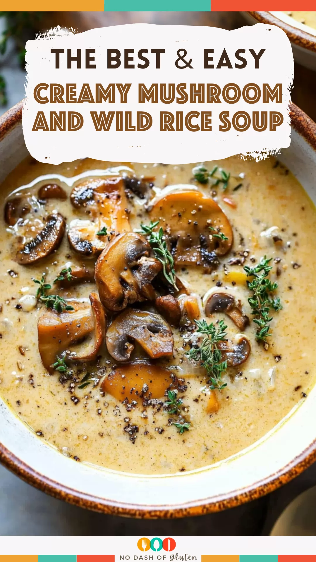 Wild Rice and Mushroom Soup