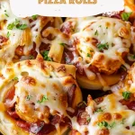 Crispy BBQ Chicken Pizza Rolls