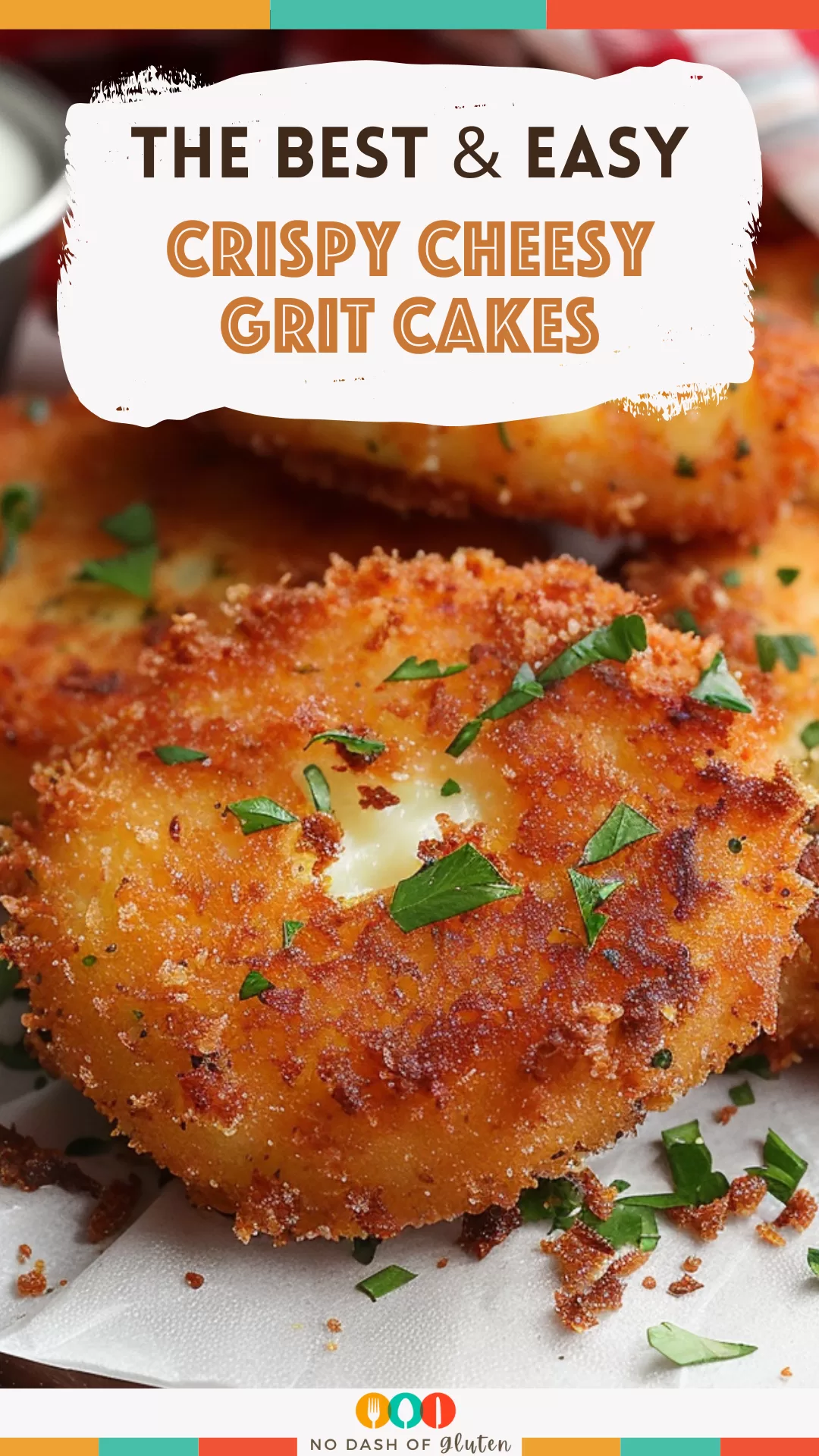 Crispy Cheesy Grit Cakes