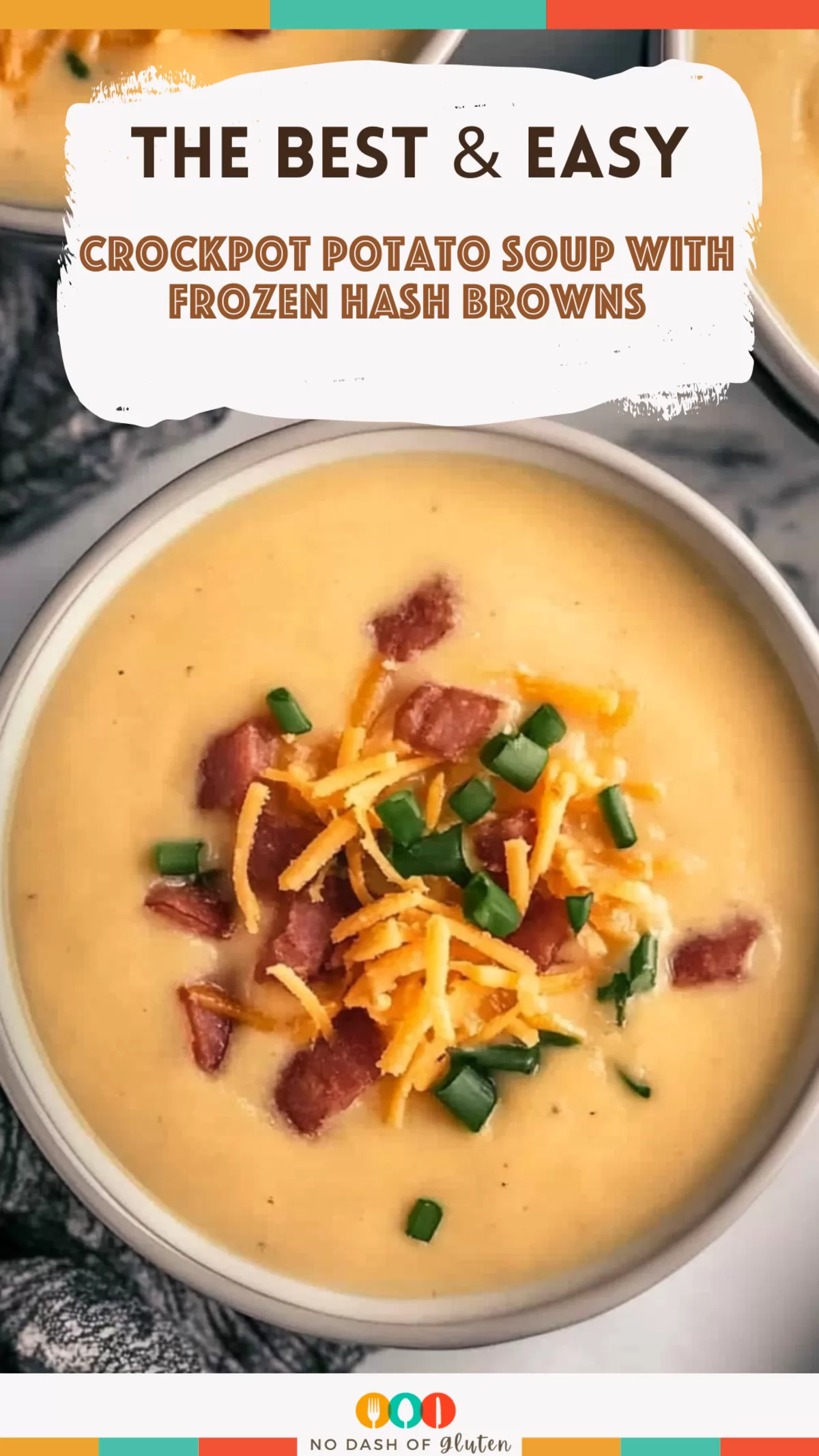 Crockpot Potato Soup With Frozen Hash Browns