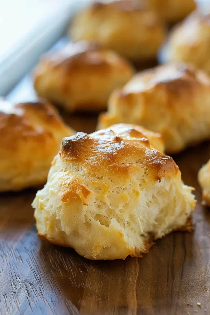 Fluffy No Yeast Dinner Rolls