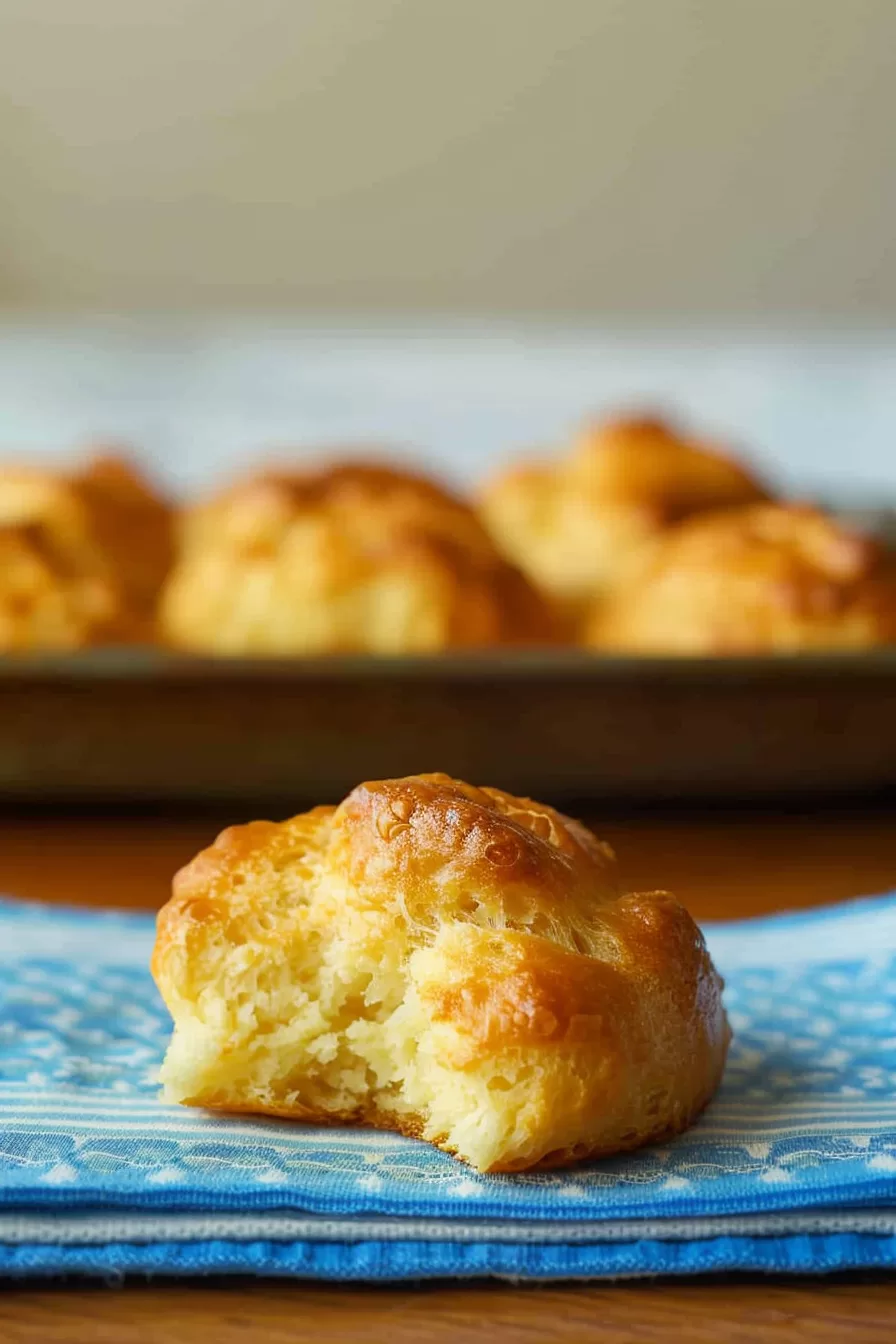 Fluffy No Yeast Dinner Rolls