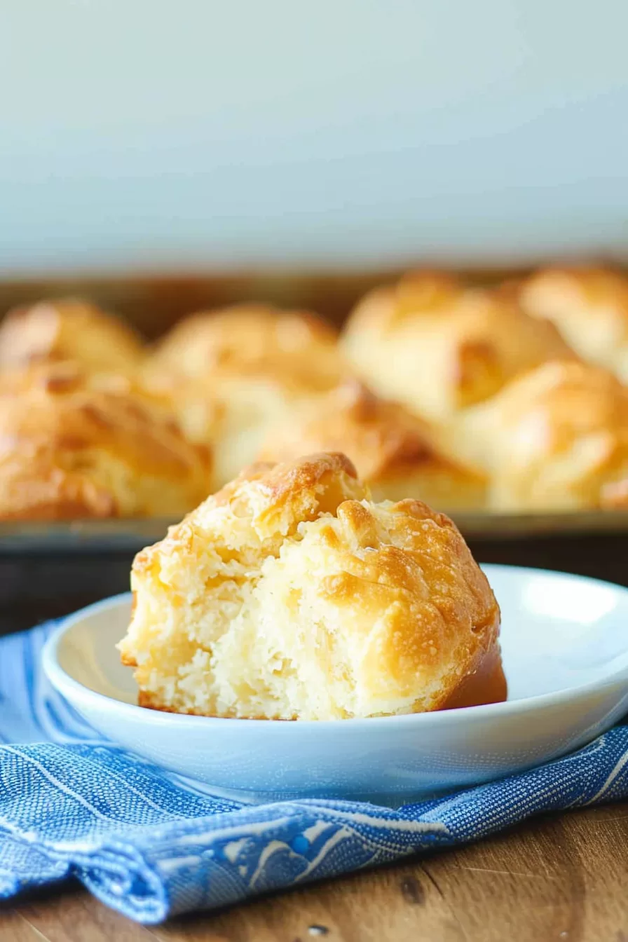 Fluffy No Yeast Dinner Rolls