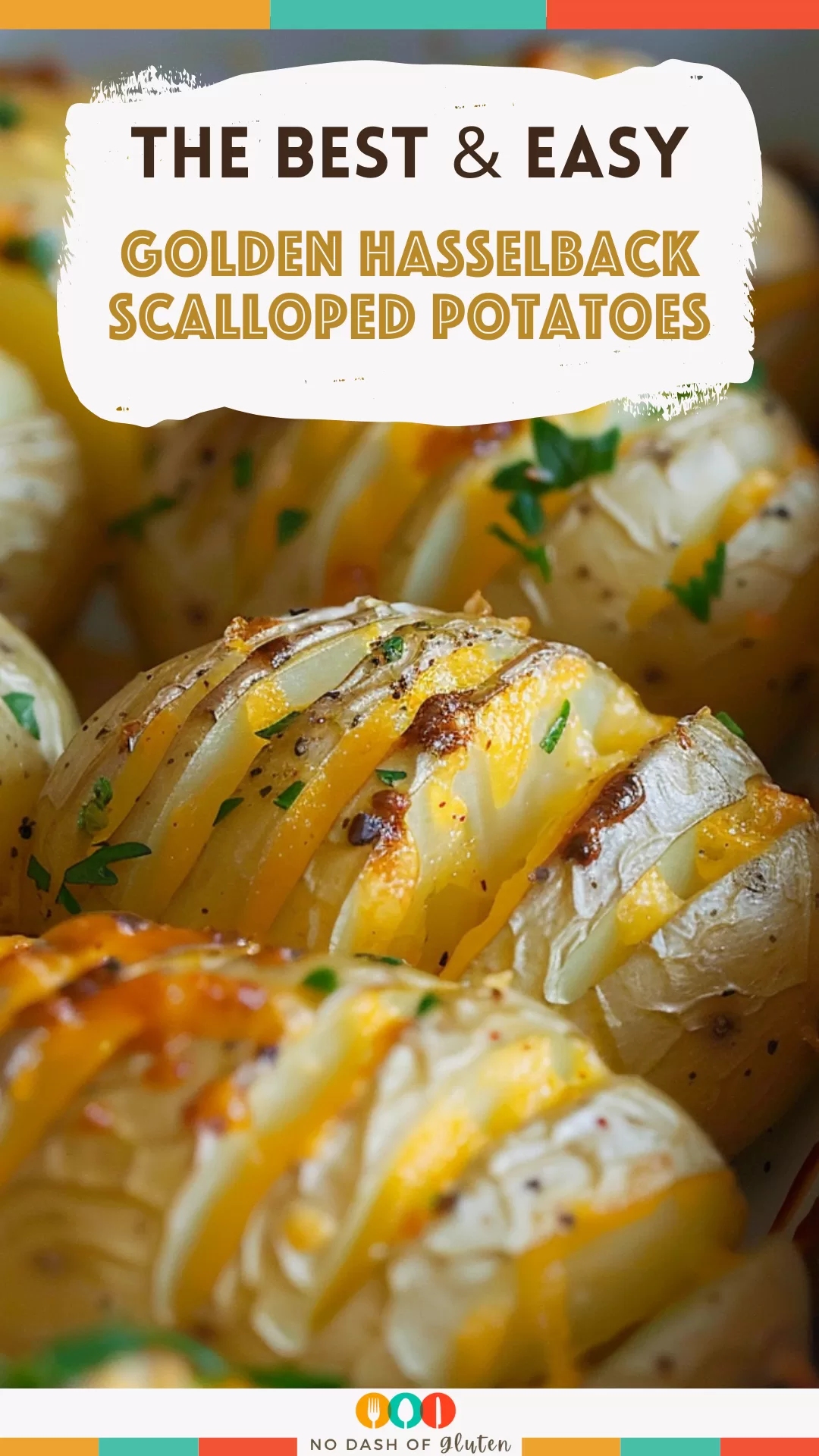 Golden Hasselback Scalloped Potatoes