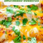 Ground Beef Smothered Burritos