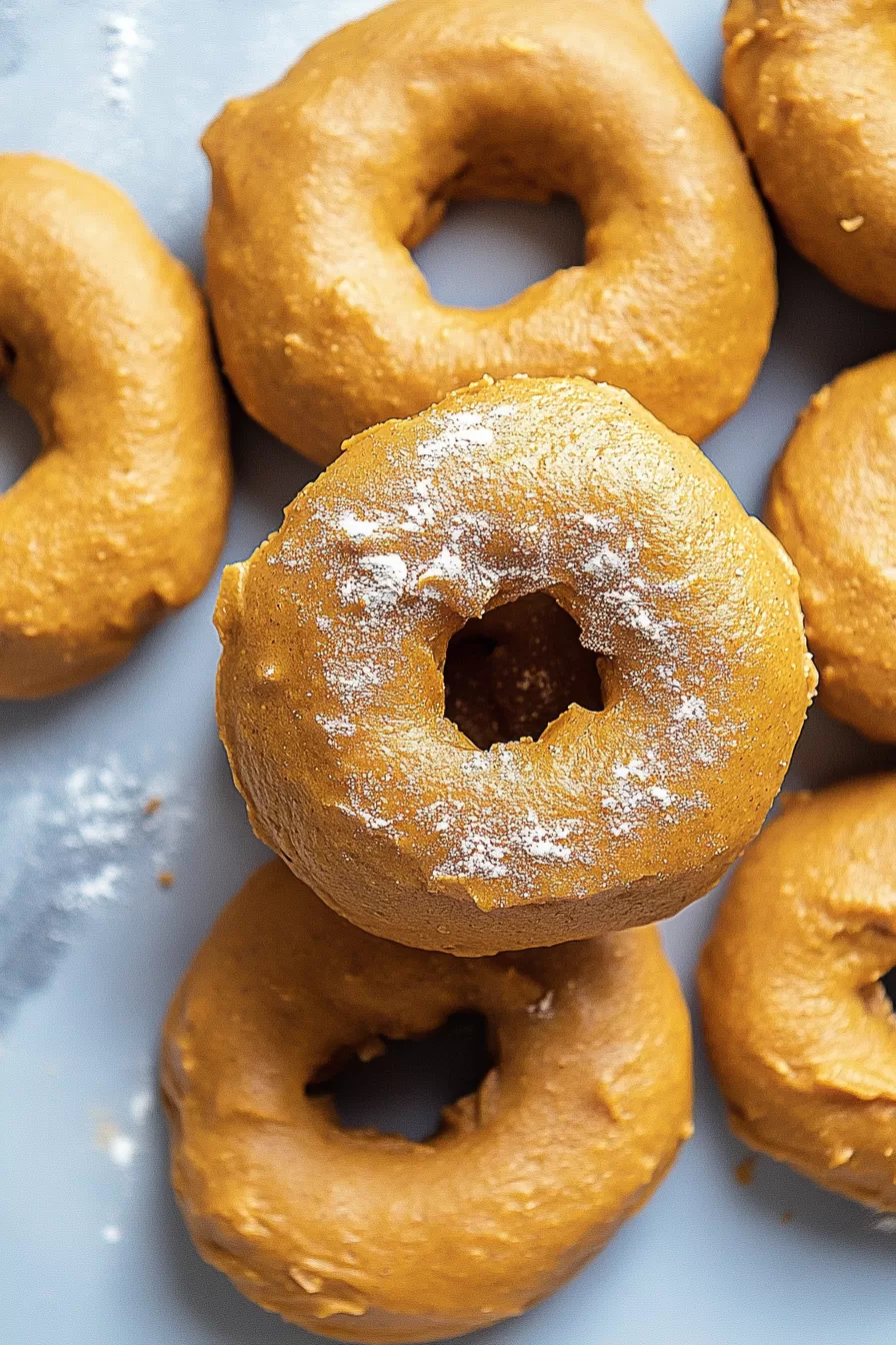 Plate of bagels with steam rising, suggesting warmth and freshness.