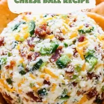 Jalapeno Popper Cheese Ball Recipe