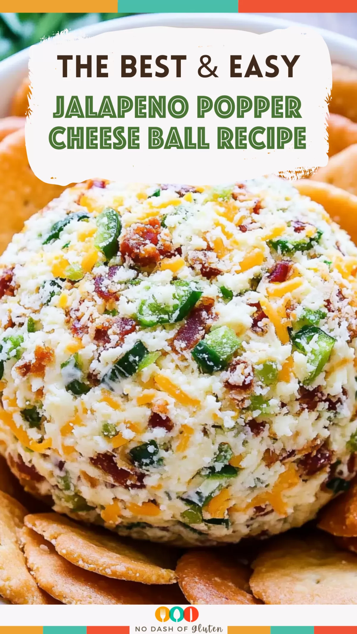 Jalapeno Popper Cheese Ball Recipe