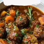 Meatball Stew Recipe