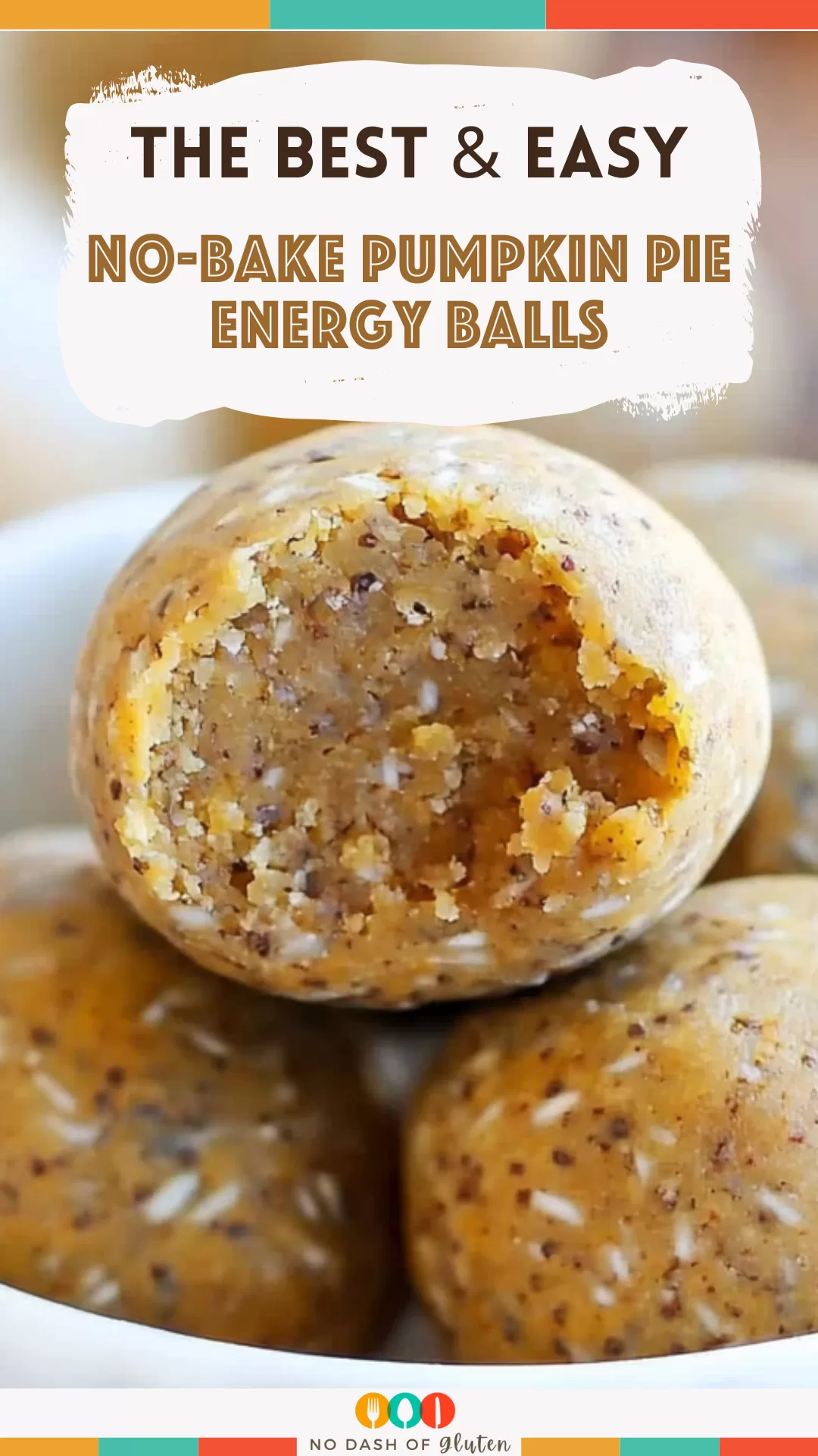 No-Bake Pumpkin Pie Energy Balls