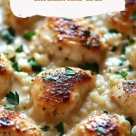 One-Pan Creamy Parmesan Chicken and Rice