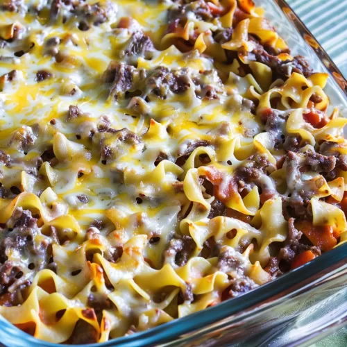 Sour Cream Beef Noodle Casserole Recipe